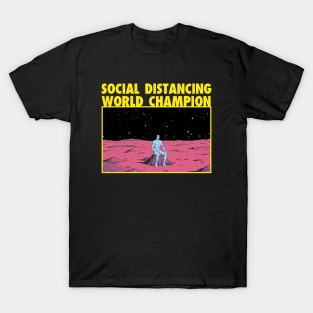 SOCIAL DISTANCING Dr. Manhattan T-Shirt